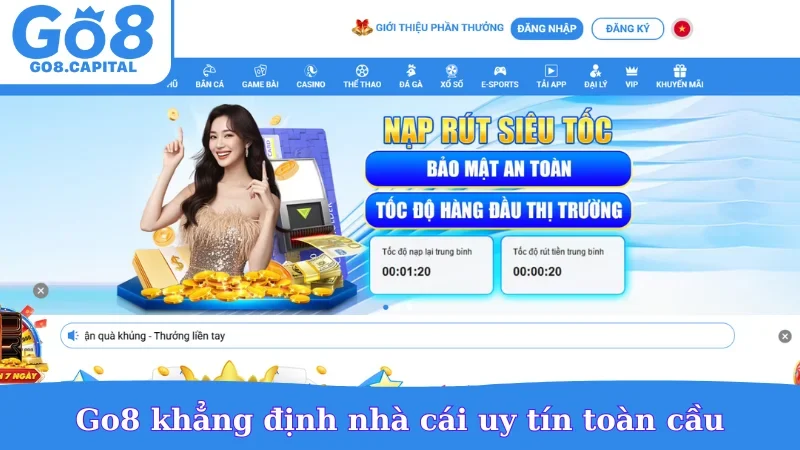 Go8 khẳng định nhà cái uy tín toàn cầu